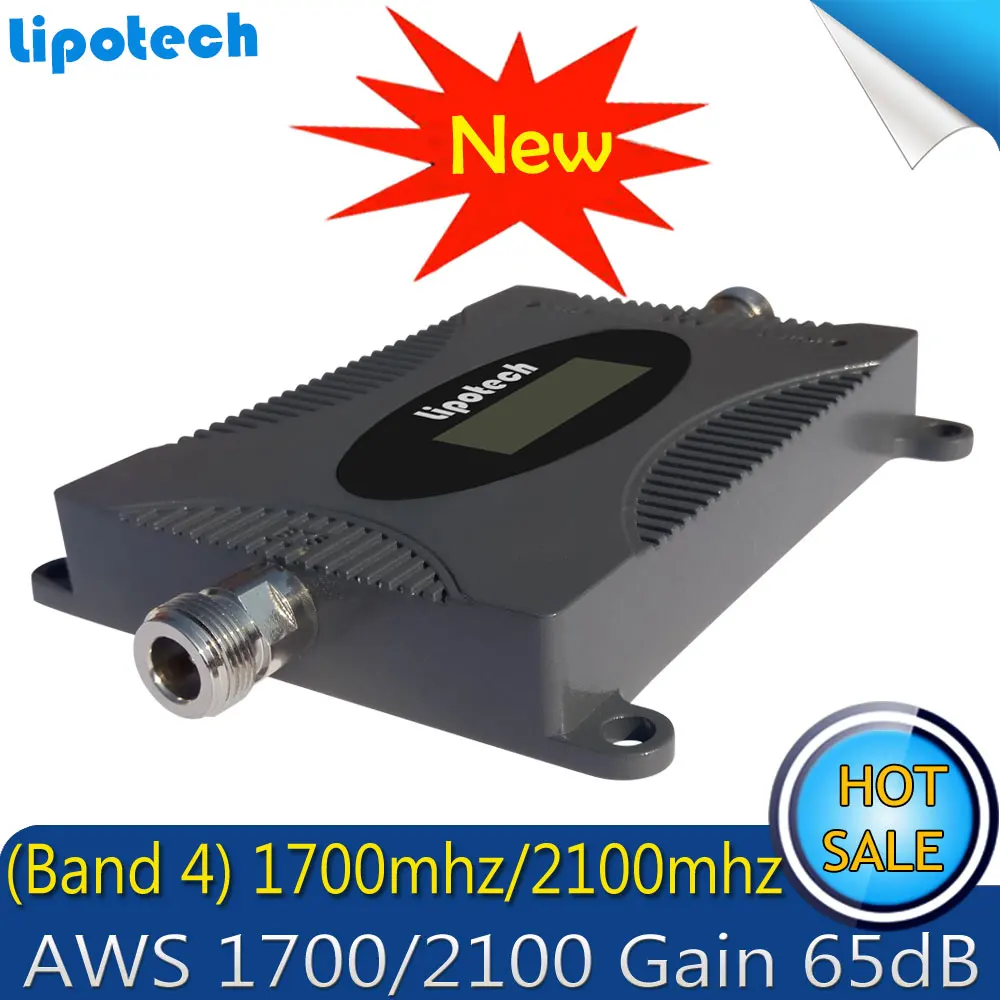 Lintratek 15 м набор кабелей (полоса 4) 1700 2100 AWS повторитель сигнала для сотового