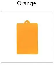 C394 orange CTREE может гнуться Антибактериальная одежда мягкая разделочная доска может быть подвешена разделочная доска безопасная для здоровья кухонные принадлежности для готовки C394 - Цвет: C394 orange