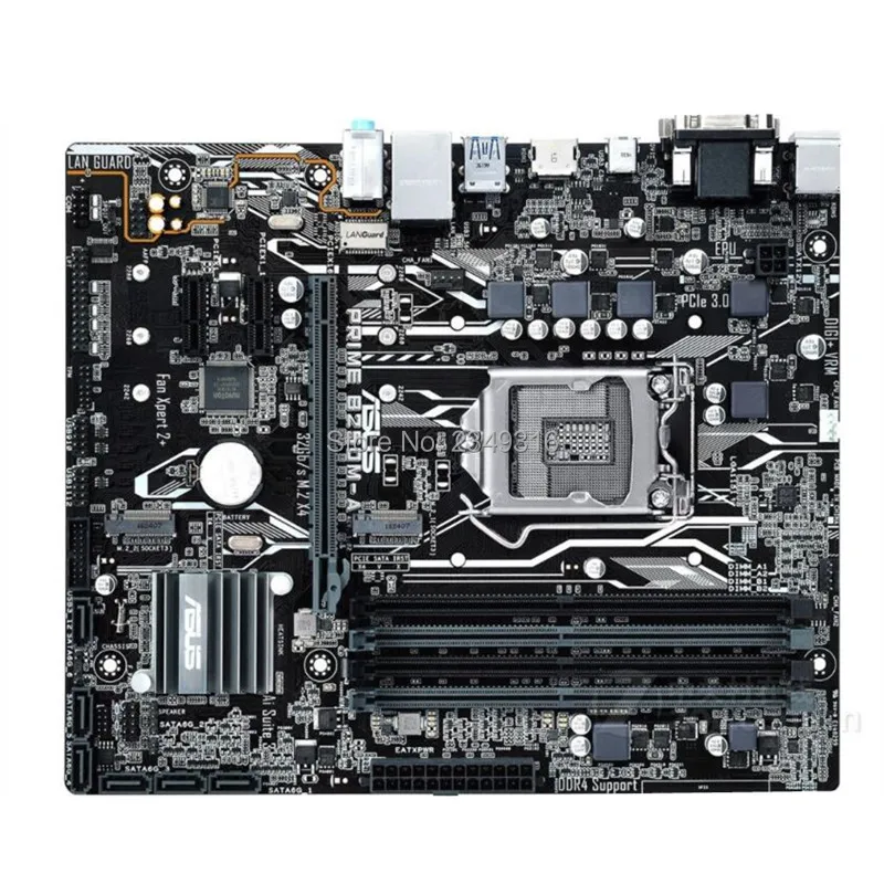 Для Asus PRIME B250M-A для настольных ПК Разъем LGA 1151 DDR4 B250 SATA3 USB3.0 материнская плата |
