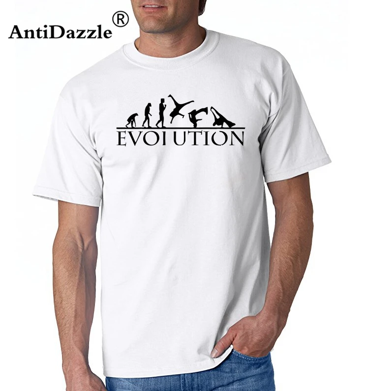Хип хоп футболки танец уличная одежда Bboying evolution мужские крутые модные с