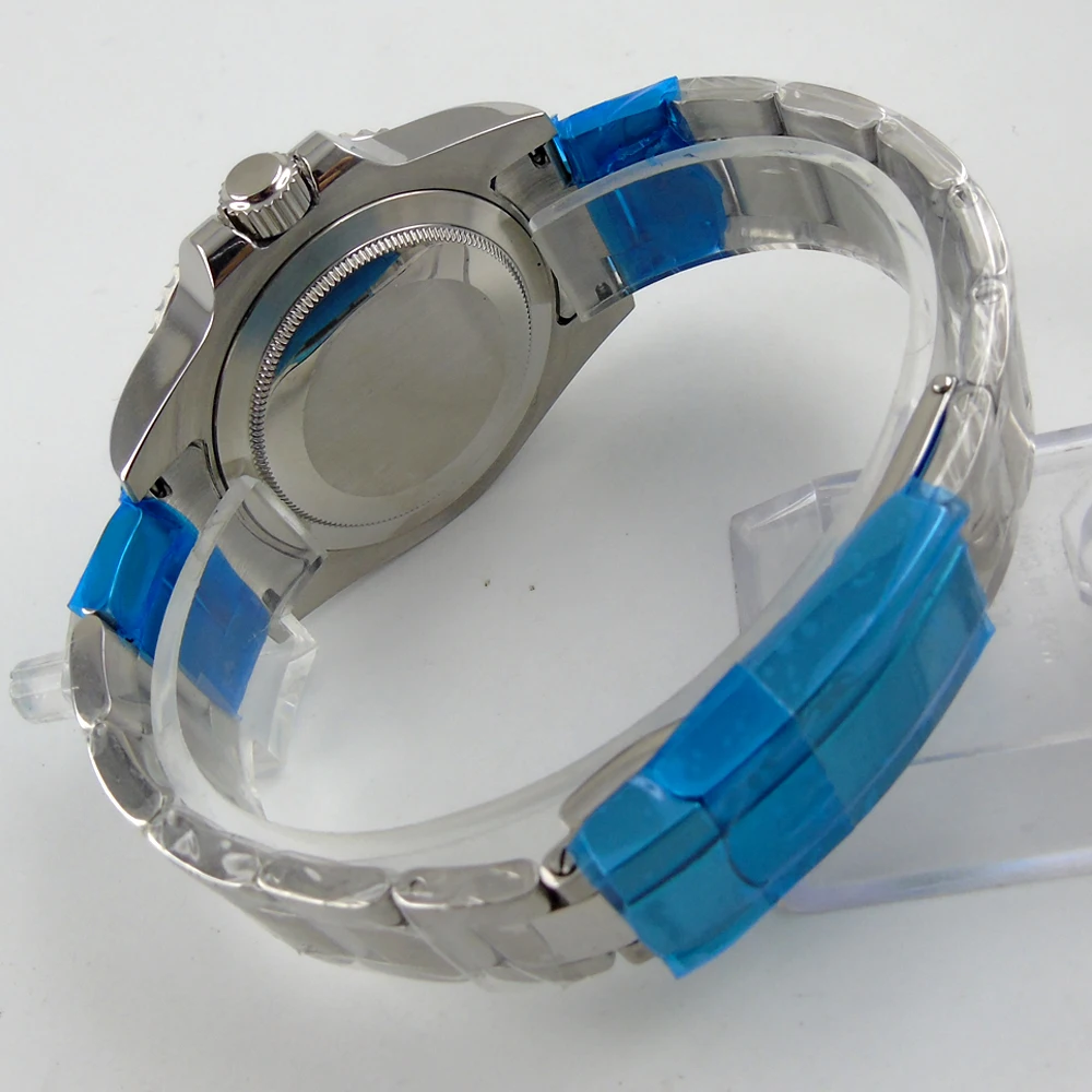 

40mm BLIGER Ceramic Bezel Luminous sapphire automatic Date Day mens watch