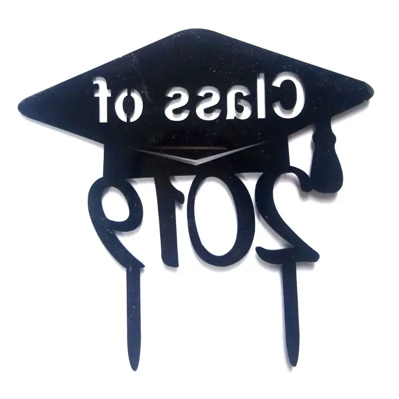 Congrats Grad Class Of 2019 акриловый топик для торта выпускного колледжа выпускных классов