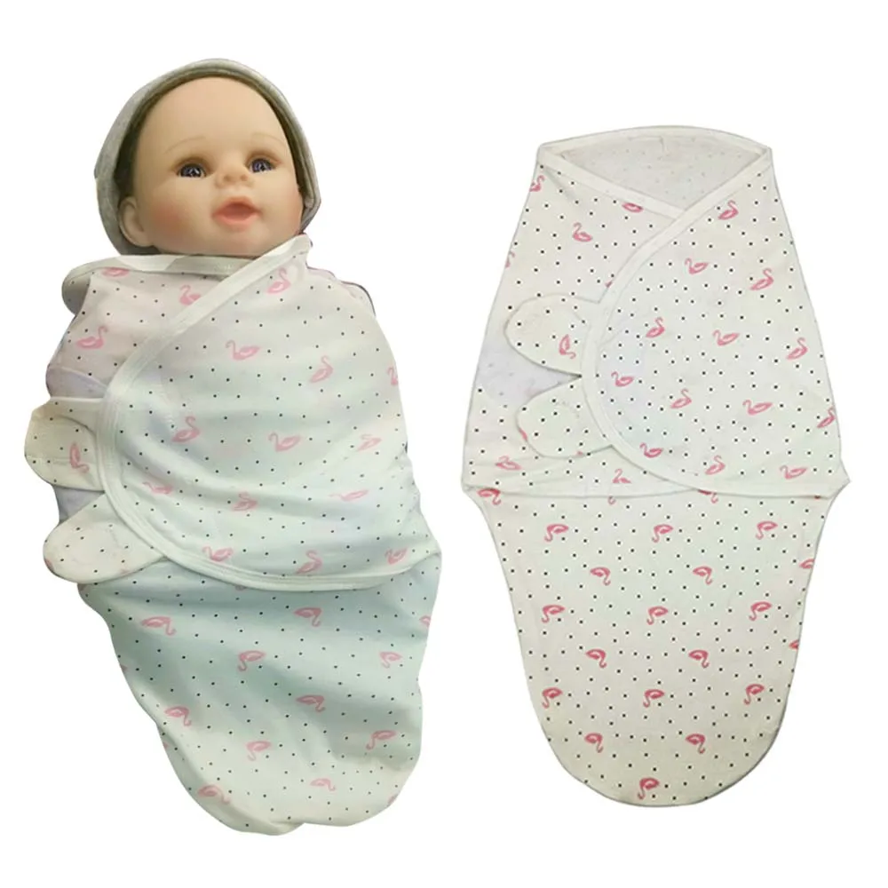 Newborn Baby Swaddle organic 100% cotton soft comfortable infant thin wrap parisarc swaddling New born Sleepsack Baby's Blanket | Мать и