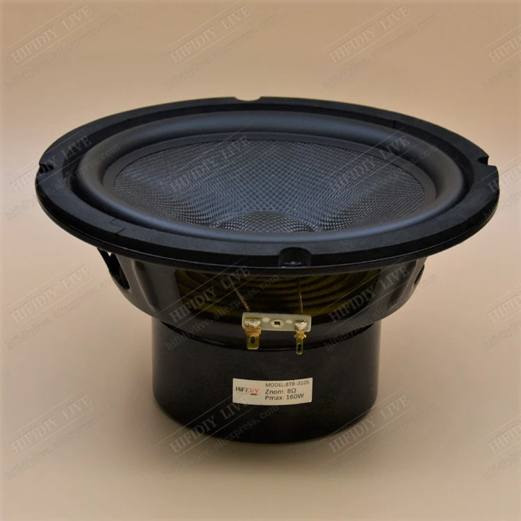 HI FI DIY LIVE BT8 210S AUDIO HIFI 8 дюймовый Высокочастотный Низкочастотный динамик Ом 160 Вт из