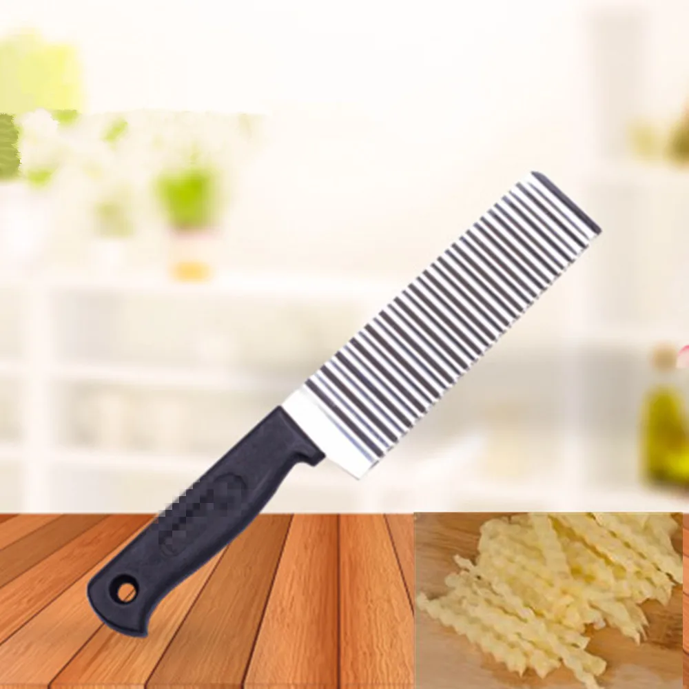 Из нержавеющей стали Спайк картофеля нож для резки многоцелевой cut French fries