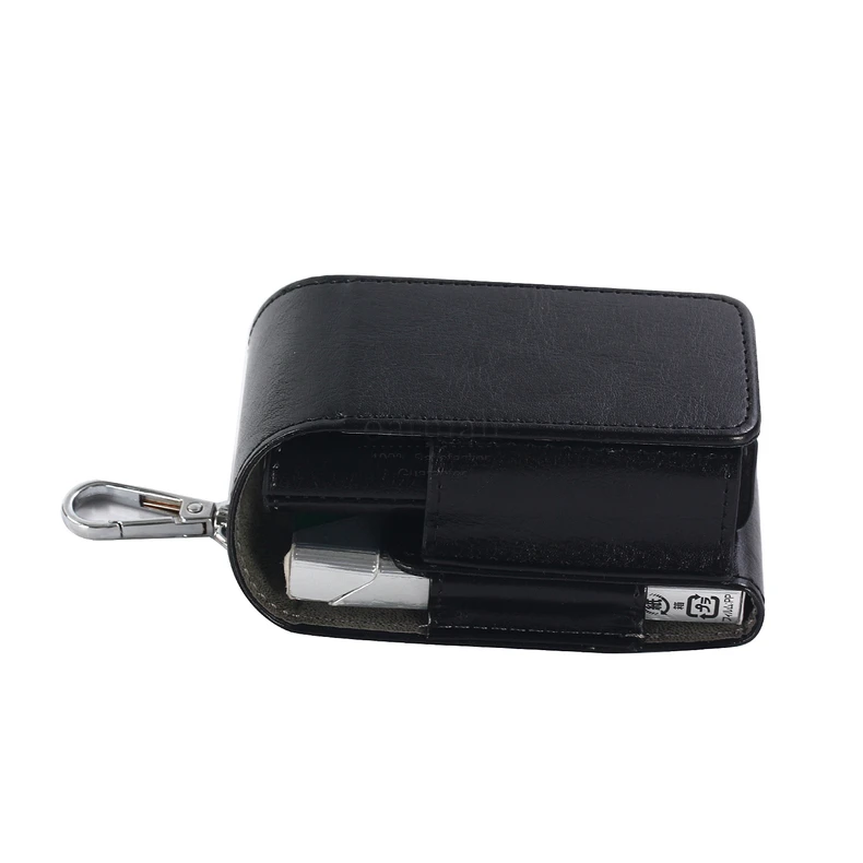 Luxury Double layer PU Leather Bags For GLO e-cigarette Case Electronic Cigarette Customized Carrying Cover Pouch Accessories