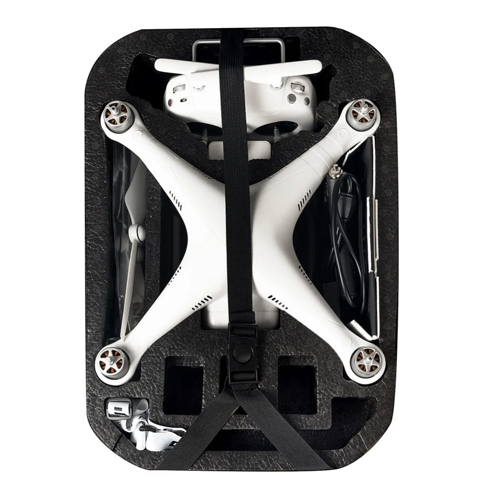 2016 phantom 3 Hardshell сумка рюкзак чехол для переноски на плечах Внешний жесткий корпус