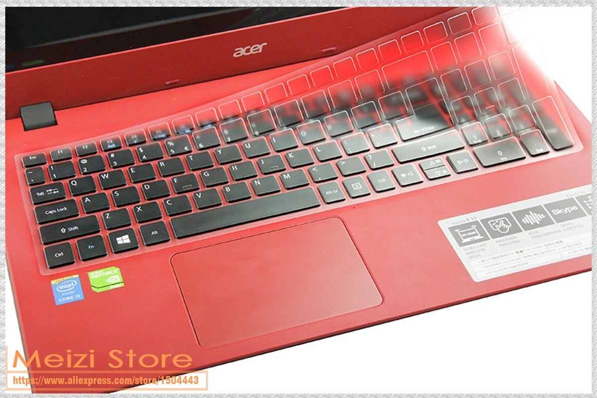 High Clear 15.6'' 17.3'' Tpu Keyboard protector skin Cover guard For Acer Aspire E R S V Nitro 15 15.6 Series also fit 17 17.3 |