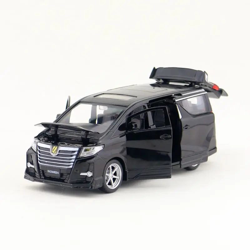 

Free Shipping/Diecast Toy Model/1:32 Scale/Toyota Alphard S-Grade Rowen MPV Car/Pull Back/Sound & Light/Collection/Gift For Kid