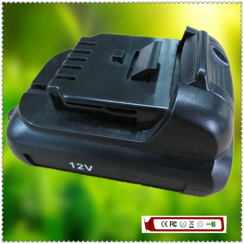 Бесплатная доставка! Для замены аккумулятора 12 В 1.5ah/1500mah Li-Ion DCS310 DCD710 DCF815 DCB120 DCB20-XE