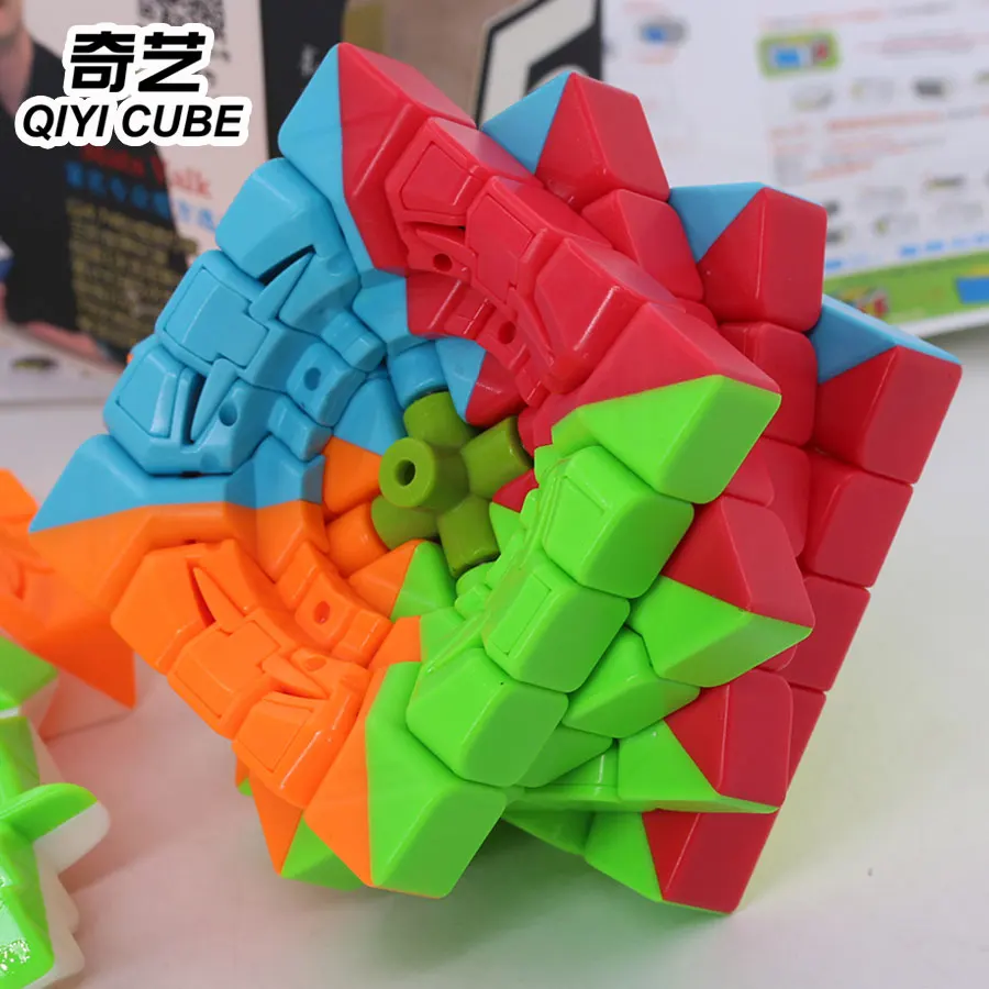 Головоломка волшебный куб Qiyi QiZheng S 5x5x5 5*5*5 профессиональная скорость красочный куб Развивающие игрушки подарки Чемпион соревновательный клуб