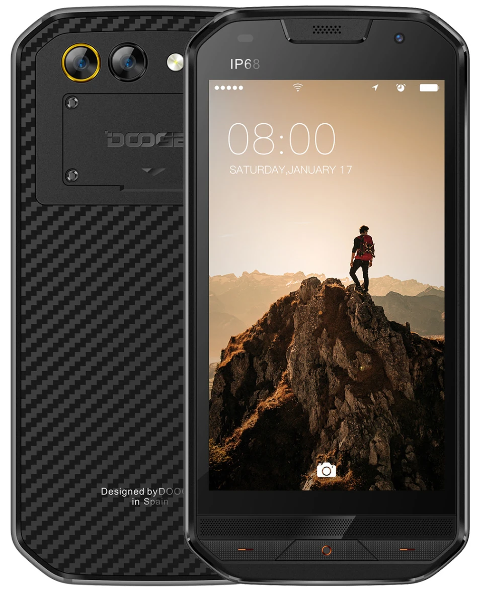 DOOGEE S30 смартфон с 5 0 дюймовым дисплеем ОЗУ 2 Гб ПЗУ 16 ГБ 5580 мАч|original doogee|cat smartphonerugged