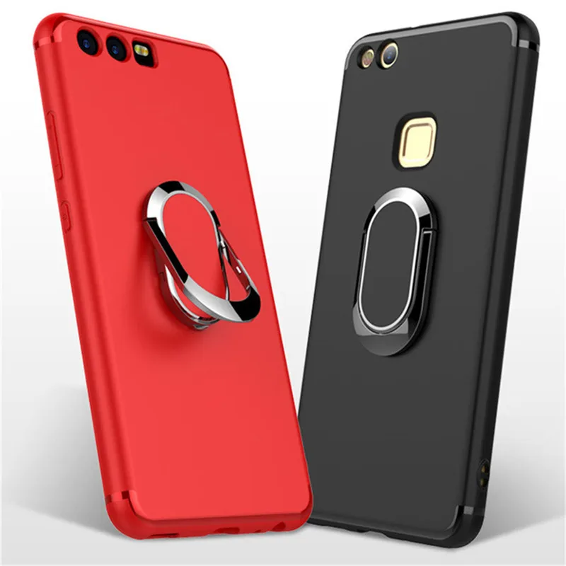 Magnet Finger Ring Case for huawei p20 lite pro mate 20pro Silicone Hard PC Cover With Holder Huawei p10 honor 8 9 10 |