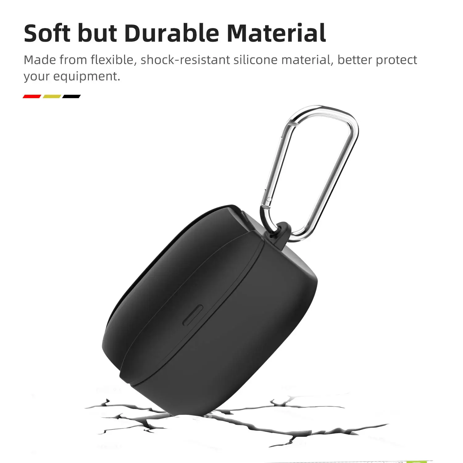 Силиконовый чехол противоударный защитный чехол ДЛЯ Jabra Earbuds Elite 65 t/Elite Active 65t аксессуары
