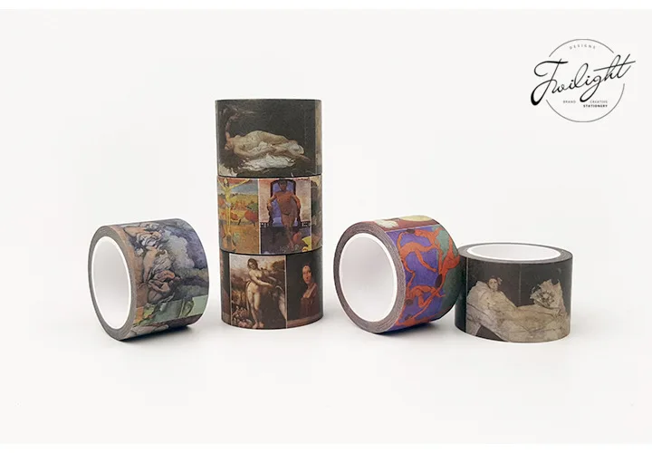 30 мм* 8 м всемирно известная картина лента для декорации Washi diy ablum дневник в стиле Скрапбукинг этикетка изоляционная лента клейкая лента стикер