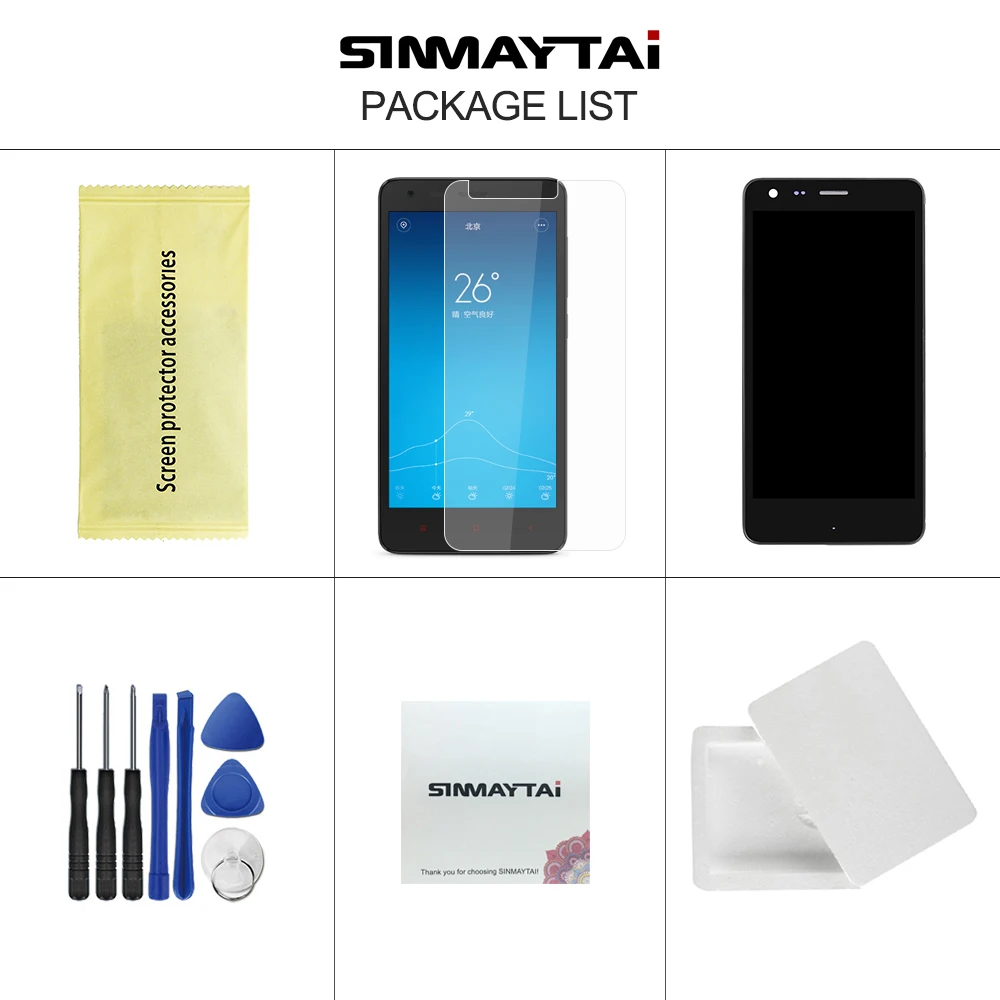 ЖК дисплей 4 7 дюйма + TP рамка для Xiaomi Redmi2 Redmi 2 дигитайзер сенсорного экрана в сборе