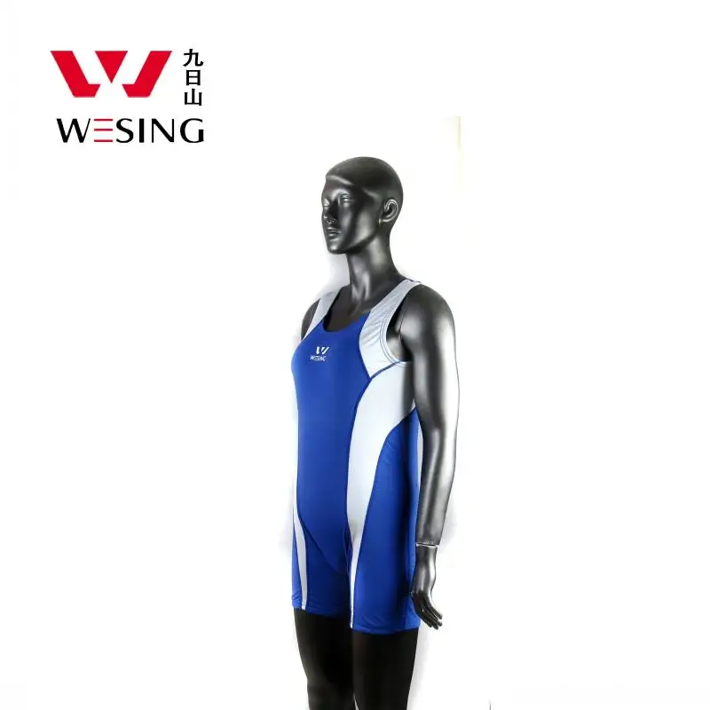 Фото Wesing Wrestling, женская, мужская, борцовка, Униформа, дышащая, для соревнований, одежда, быстросохнущая №2