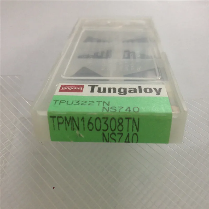 

TPMN160308TN NS740 100% Original TUNGALOY carbide insert with the best quality 10pcs/lot free shipping