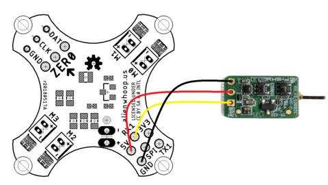 Контроллер полета Alienwhoop zero brushed|Детали и аксессуары| |