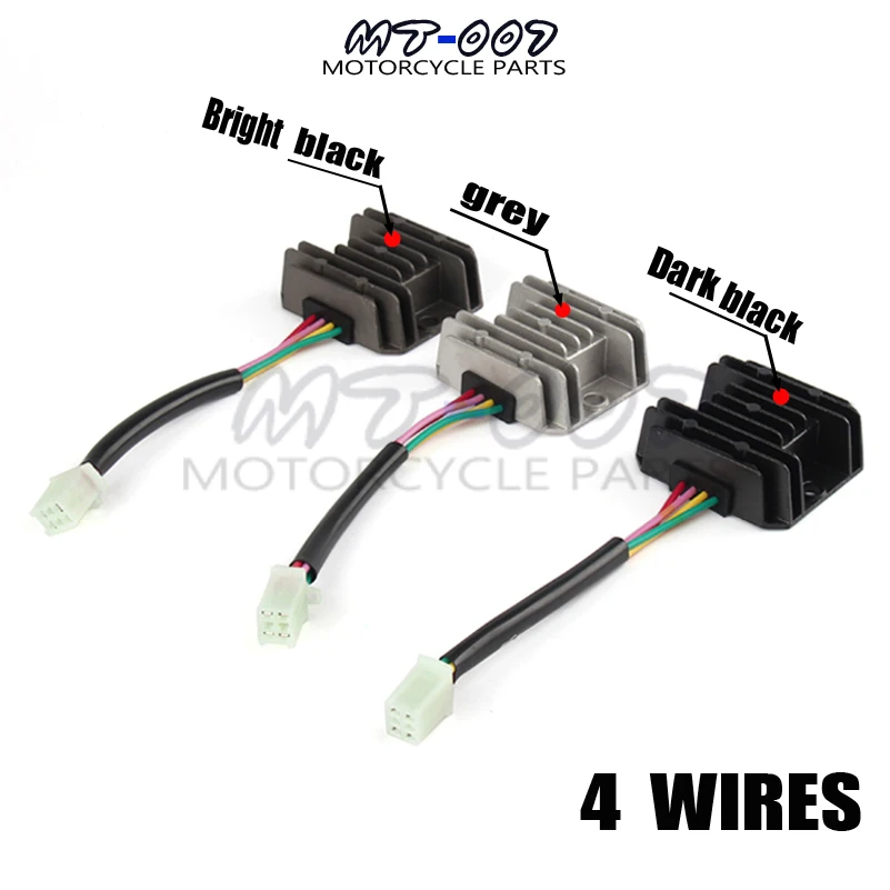 

12V Voltage Regulator Rectifier 4 Wires ATV GY6 50 150cc for Motorcycle Boat Scooter taotao free shipping