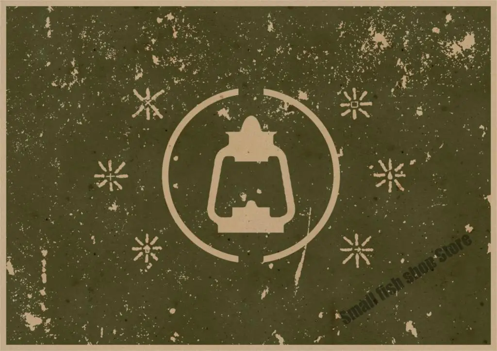 Fallout 3 4 Игра ретро плакат, крафт-бумага для бара кафе домашний декор живопись Наклейка на стену