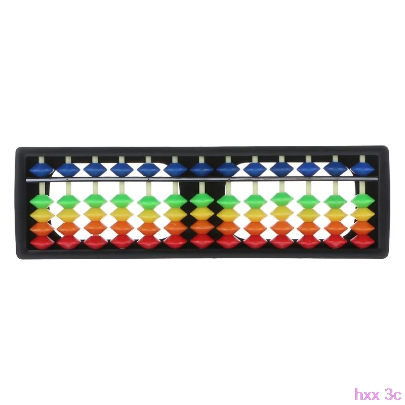 13 колонки портативные пластиковые Abacus арифметические счеты соробан расчетный