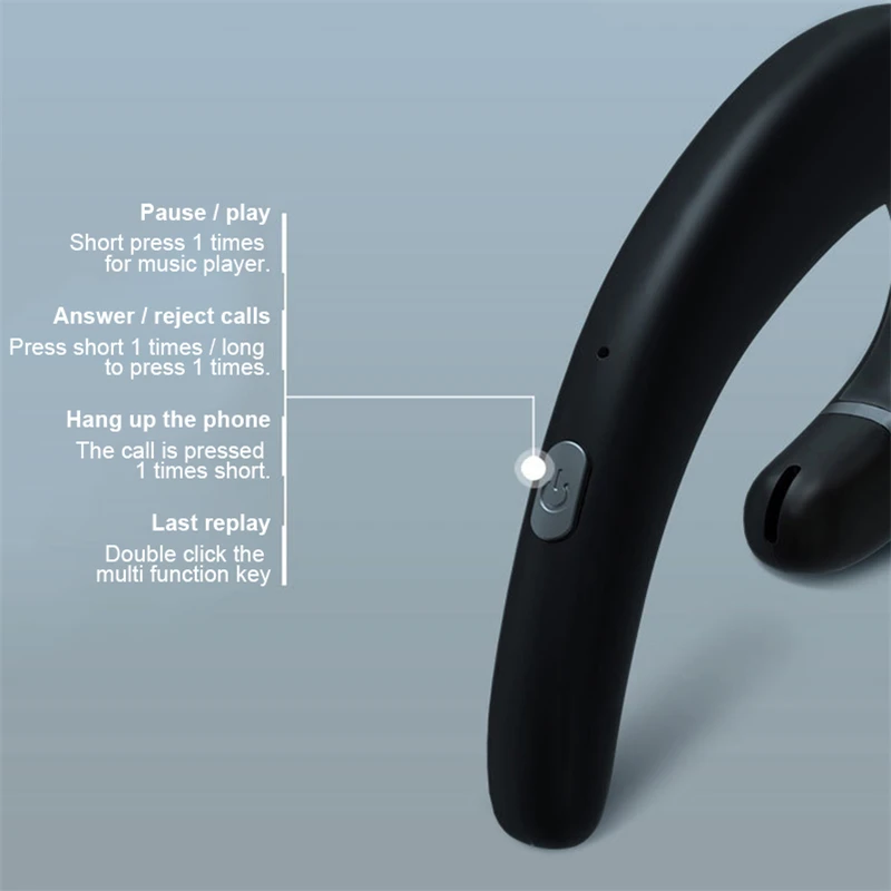 JOYROOM беспроводные наушники с крючком Bluetooth IPX5 водонепроницаемая супер легкая