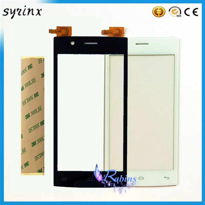 SYRINX 4 5 &quotсенсорный экран для телефона дигитайзер Fly FS 451 сенсорный FS451 Nimbus 1