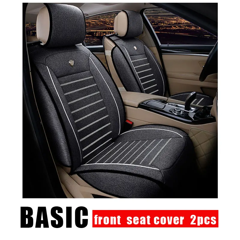 front 2pcs a Универсальные дышащие автомобильные чехлы на сиденья для Mitsubishi ASX Lancer SPORT EX Zinger FORTIS Outlander, автомобильные аксессуары, автомобильные наклейки - Название цвета: front 2pcs a
