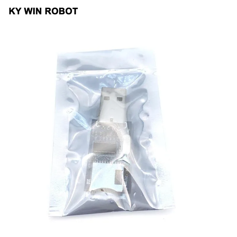 GL827 USB интерфейс мини SD карта кард-ридер модуль GL827L | Электронные компоненты и