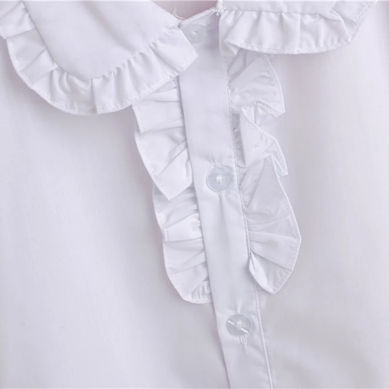 Детская одежда для девочек коллекция 2018 года Весенняя детская блузка кружевные