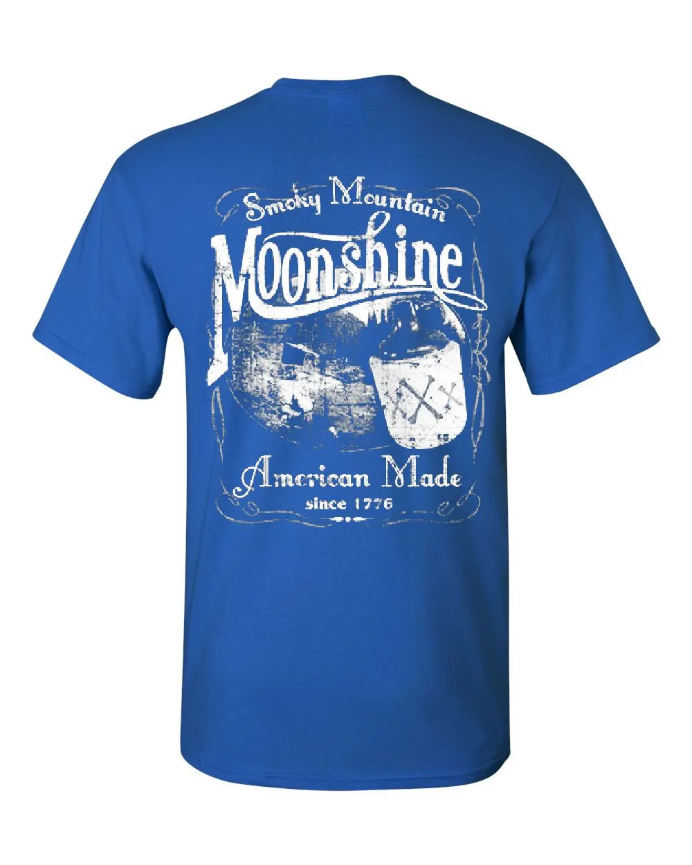 Футболка Smoky Mountain Moonshine классная футболка с виски из Теннесси Повседневная для