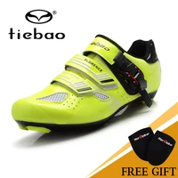 tiebao quality professional road shoes cycling equipment road cycling shoes self locking ride shoes