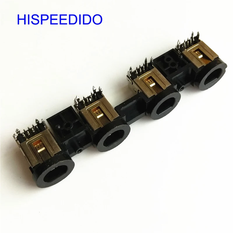 Оригинальная запасная часть HISPEEDIDO 5 шт./лот для NGC Game Cube controller socket connector port|5 pcs/lot|pcs |