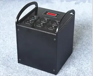 США 500VA тороидальный сбалансированный изоляционный трансформатор 500 Вт AC изолированный источник питания процессор с 6 розетками