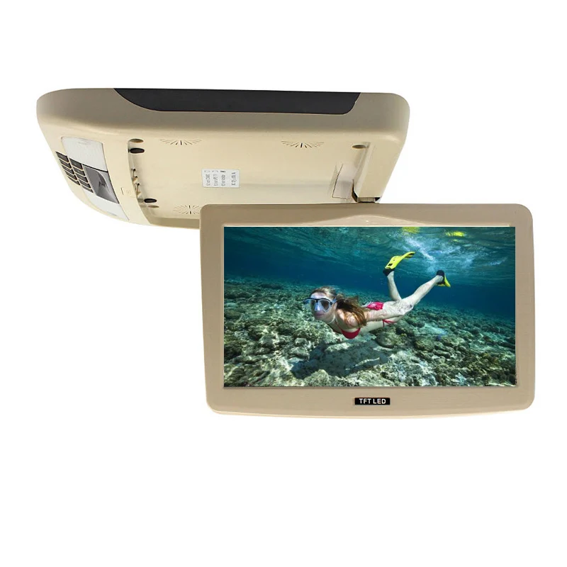 

10 Inch 12V Flip Down TFT LCD Car Overhead Monitor MP5 Video Player Car Roof Mount Monitor with USB SD Port