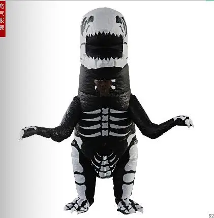 Вечерние карнавальный костюм динозавра надувной талисман с увеличением T REX для