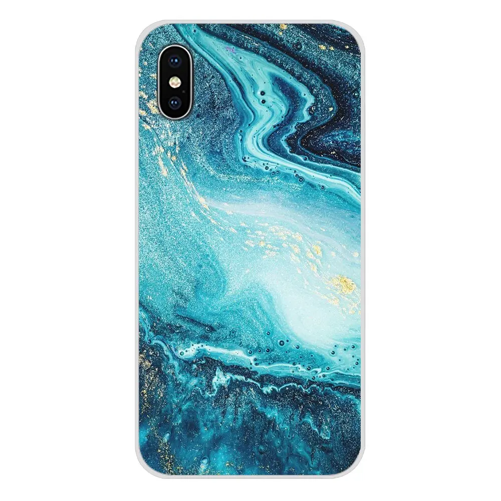 Аксессуары чехлы для телефонов Samsung Galaxy S4 S5 MINI S6 S7 edge S8 S9 S10 Plus Note 3 4 5 8 9 мраморный