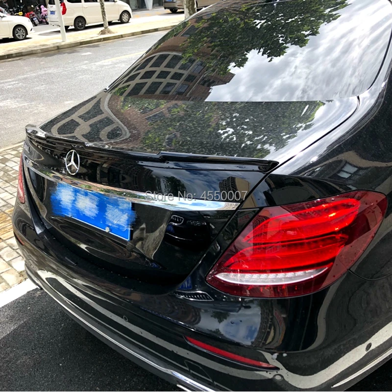 Спойлер высокого качества для Benz W213, АБС-пластик, задний спойлер для Benz W213 E300 E320 E260 E63, спойлер
