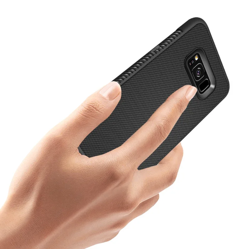 Ультра тонкий черный чехол для samsung Galaxy A50 A30 A10 A20 50 возможностью погружения на