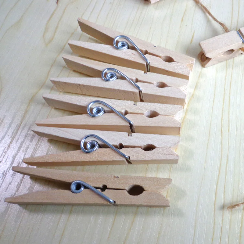 12 шт. заколки из натурального дерева 7 2x1 см|natural wood clip|wooden clipswooden clip big |