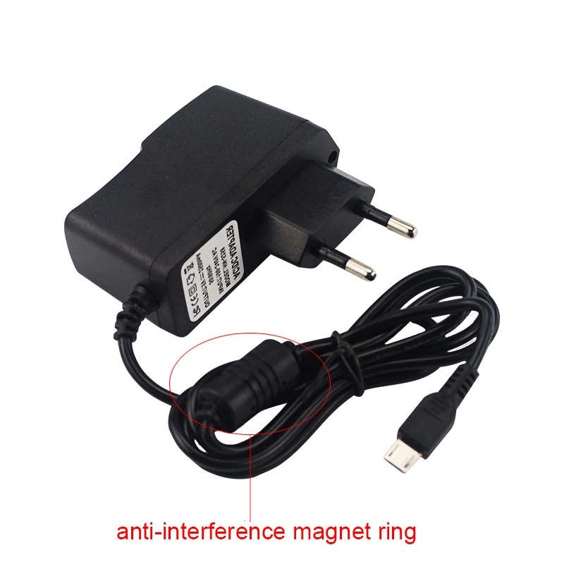 Блок питания с защитой от помех 5 В 2 А магнитным кольцом Micro USB зарядное устройство