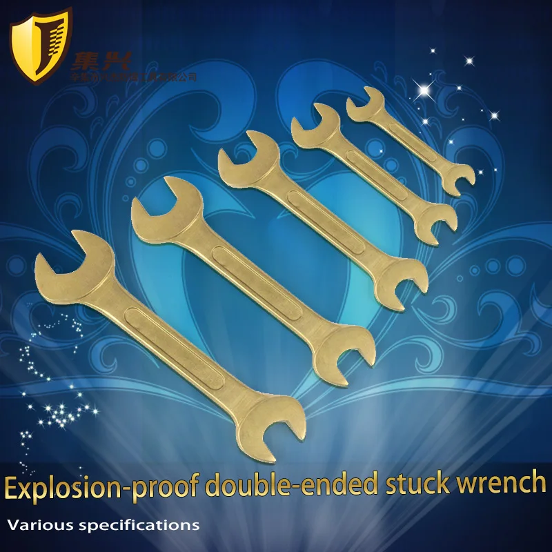 

22*24mm-36*41mm, Double Open End Wrench,Non-sparking Explosion proof safety Spanner,Craftsman Tools.