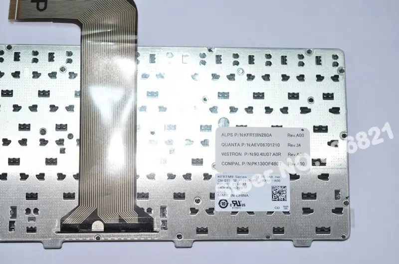 Русская клавиатура JIGU для ноутбука DELL Vostro 3550 XPS L502 N4110 M4110 N4050 M4040 N5050 M5050 M5040 N5040 |