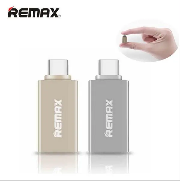 REMAX адаптеры для мобильных телефонов OTG TYPE C к usb адаптеру мини коннектор Быстрая