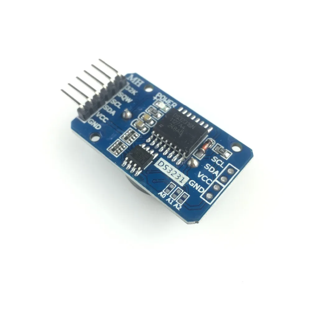 DS3231 AT24C32 IIC прецизионный RTC модуль памяти часов в реальном времени для Arduino новый