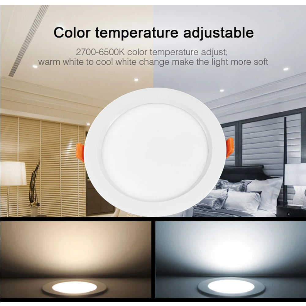Mi Light RGB CCT с регулируемой яркостью 2 4G светодиодный светильник круглый потолочный