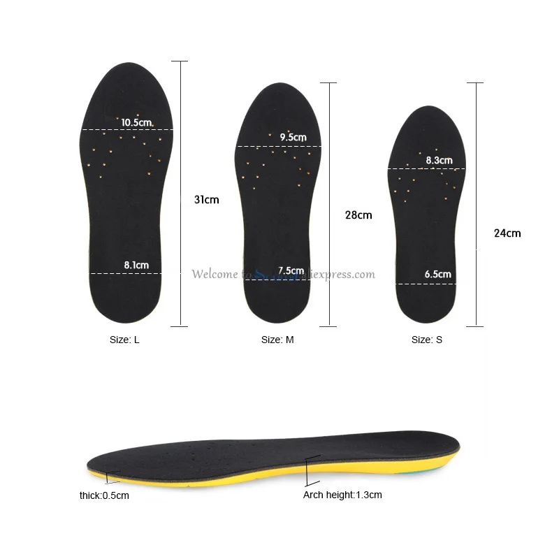 

Deodorization Flexible Soft Thickened Black Perforated PU Foot Cushion with Velvet Top Cover Sport Insole for Running Hiking