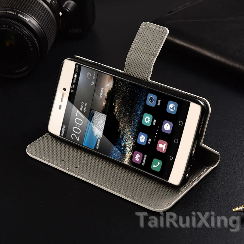 Высококачественный модный кожаный чехол-книжка с сердечком для Huawei Y5 ii чехол Y5II 2