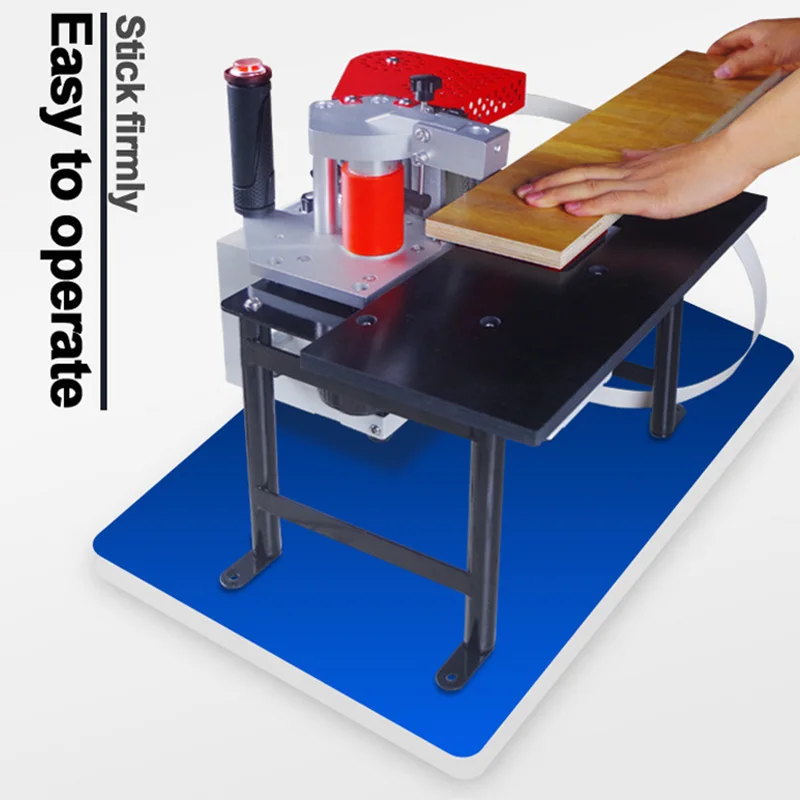 MY 60 портативный ленточный станок для кромок двухсторонний клеевой